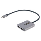 Startech - Adaptateur multi-écran USB-C vers double HDMI - 1' - Gris-Longueur du câble : 9,8 pieds