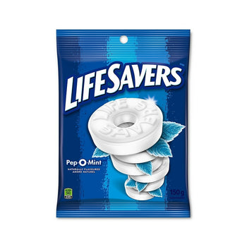 Lifesaver Peg Pep-O-Mint - 150g - Paquet de 12 | bureauengros.com