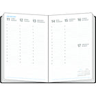 W. Maxwell - Agenda 2024-25 Gama - 5.25" x 8" - Bleu - Bilingue-1 semaine sur 2 pages