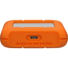 LaCie - Disque dur externe de bureau Rugged 4 To 2,5" - USB Type C - Orange-Couleur : Orange