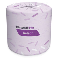 Cascades PRO - Select Papier toilette standard - 500 feuilles - Paquet de 80-Fabriqué à partir de fibres 100% recyclées