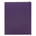 Staples - Porte-document à deux pochettes - format lettre - violet-Pas d'attache