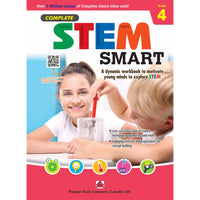 Popular Book Company - Terminer StemSmart Grade 4-Activites adaotees aux niveaux pour consolider les concepts que les eleves apprennent a l'ecole 