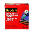 Scotch - Ruban pour livres-Utilisation pour réparer, renforcer, protéger et couvrir les bords et surfaces reliés des livres et autres matériaux en papier