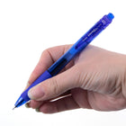 Pentel - EnerGel-X Rétractable Stylo à Encre Gel - 0,5mm Pointe aiguille - Encre Bleue - 12 Paque-C’est un produit Recycologie ! Ce produit est fait de plus de 50 % de matières recyclées.