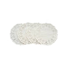 DBLG Import - Napperons blanches et rondes - 4" - Paquet de 100-Les napperons sont des éléments de base pour de nombreux projets