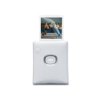 Fujifilm - Imprimante pour téléphone intelligent Instax Square Link - Blanc frêne-Connexion sans fil via Bluetooth aux téléphones intelligents