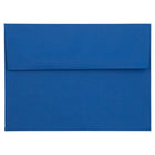 JAM Paper Enveloppes format livret avec fermeture gommée, 5 1/4 x 7 1/4 po, bleu présidentiel, 1000/paquet-Bleu présidentiel