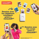 Fujifilm - instax mini Link 2 - Blanc craie-Contrôle par mouvements