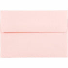 JAM Paper Enveloppes livret pour invitations avec fermeture gommée, 3 5/8 x 5 1/8 po, rose pastel pâle, 1000/paquet-Rose pastel pâle