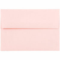 JAM Paper Enveloppes livret pour invitations avec fermeture gommée, 3 5/8 x 5 1/8 po, rose pastel pâle, 1000/paquet-Rose pastel pâle