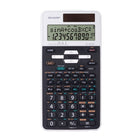 Sharp - EL531XTWH - Calculatrice scientifique à 10 chiffres - Blanche-Source d'alimentation double