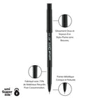 uni-ball – Stylos à bille roulante ONYX – micropointe (0,5 mm) – noir – paquet de 12-Pointe fine de 0,5 mm