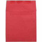 JAM Paper - Enveloppes d'invitation carrées colorées - 6 x 6 - rouge recyclé - paquet de 25-Ces enveloppes sont parfaites pour envoyer des invitations, des cartes de voeux, des RSVP, des cartes de remerciement, des cadeaux d'anniversaire, des remises de diplômes, des vacances et plus encore