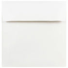 JAM Paper - Enveloppes d'invitation carrées - 8 po x 8 po - Blanc - 25/paquet (3992315)- Couleur blanche