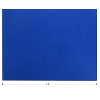 Selectum - Feuilles de Feutre - 9 po l x 12 po L - Bleu Fonce - Paquet de 10-Pour les créations artisanales