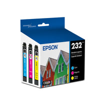 Epson - Cartouches d'encre T232 - Capacité standard - Cyan/Magenta/Jaune-Cyan/magenta/jaune