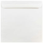 JAM Paper - Enveloppes d'invitation carrées - 10 po x 10 po - Blanc - 25/paquet (3992319)- Couleur blanche