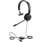 Jabra - Casque mono Evolve 30 II UC-Type de casque ou microphone et utilisation : casque mono