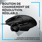 Logitech G502 X Souris Gaming Filaire - Noir-Faites votre choix : Disponible en noir et en blanc