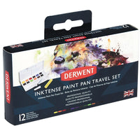 Derwent – Boîte de peinture Inktense, ens./12 (2302636)-La peinture Inktense peut être utilisée sur le papier et le tissu pour un large éventail de projets d'art et d'artisanat