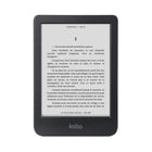 Kobo - Liseuse Clara BW - Noir-Écran Carta 1300 E Ink HD sans reflets de 6 po, doté d'un mode Sombre et permettant un défilement rapide des pages.