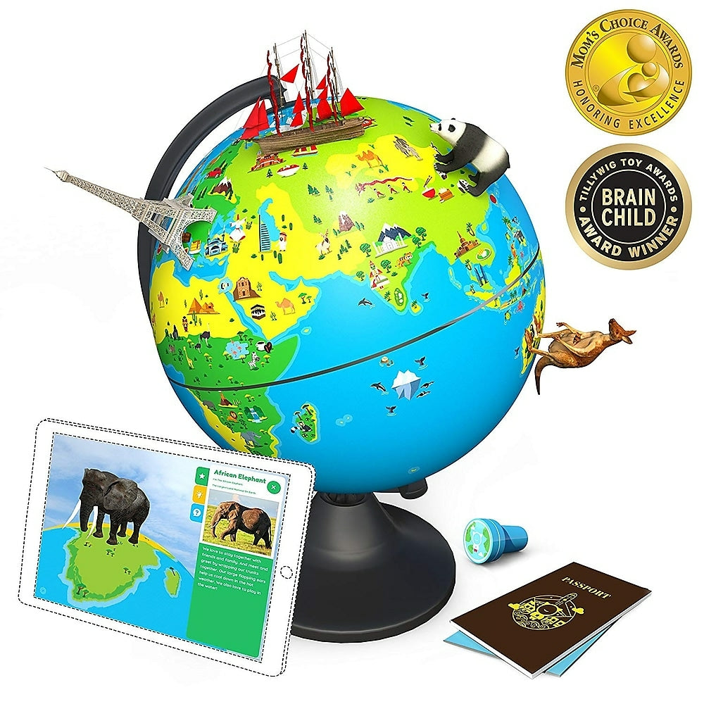Globe Interactif PlayShifu  Globe éducatif Primé ! Meilleur prix !