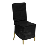 Flash Furniture – Housse de rangement pour chaise de style Chiavari, noir-Housse de rangement pour chaise de style Chiavari