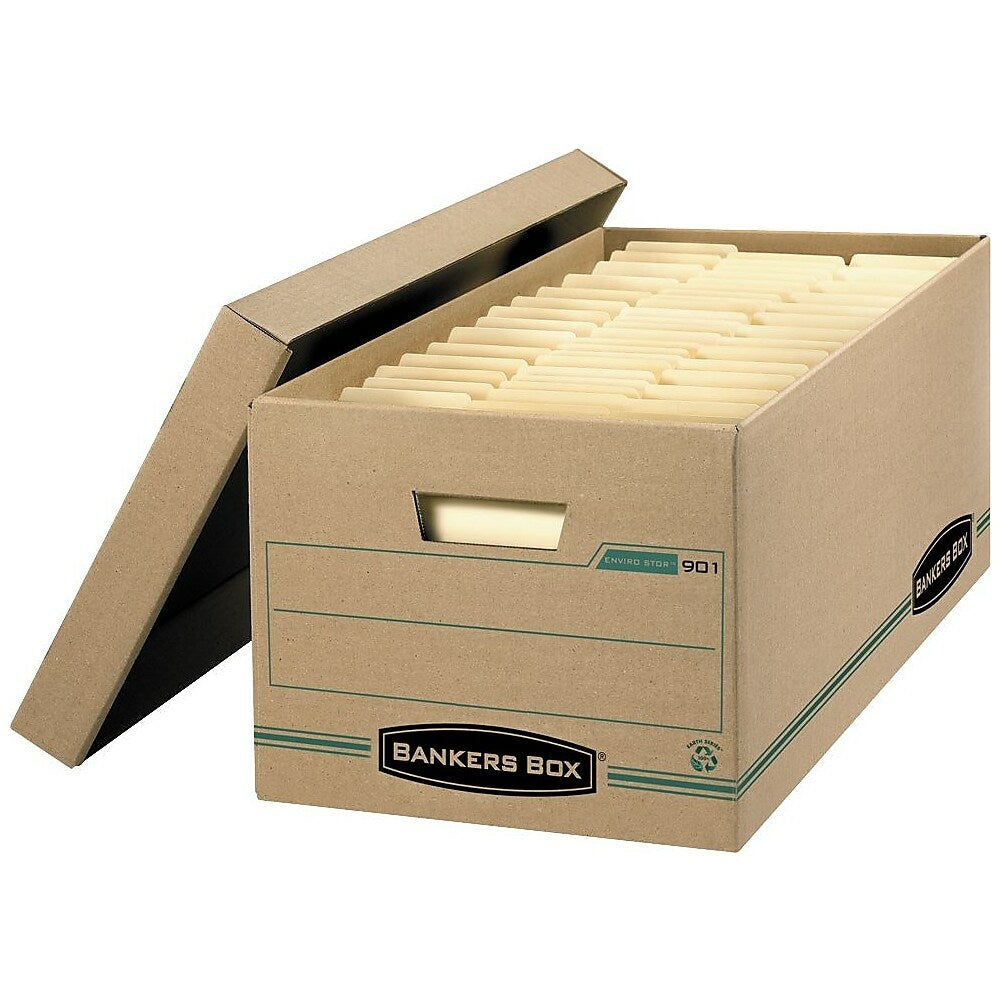 Boîte de rangement format lettre Bankers Box Enviro Stor, paquet