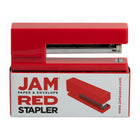 JAM PAPER - Agrafeuse de bureau moderne, Rouge-Disponibles en plusieurs belles couleurs, ces agrafeuses sont parfaites pour ajouter une touche de couleur à n'importe quel bureau à la maison ou au travail.