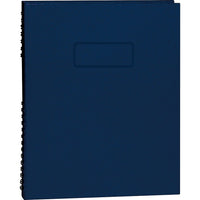 Blueline - Cahier de notes NotePro à couverture rigide, 9 1/4 po x 7 1/4 po, bleu, 192 pages-La durabilité d'une couverture rigide et la flexibilité d'une reliure spiralée