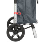 Playmarket, Go Two, Chariot Utilitaire Compact - Gris - Pliable - Sac Amovible / Remplaçable-Verrou de securite pliant automatique