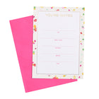 Mara-Mi - Invitations - 5 x 7 - Confettis - Paquet de 20-Dimensions : 5 x 7