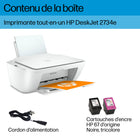 HP - Imprimante tout-en-un DeskJet 2734e avec 3 mois Instant Ink en Prime-Resolution d'impression: Noir (meilleur) : Jusqu'à 1 200 x 1 200 ppp rendus (lors de l'impression à partir d'un ordinateur) ; Couleur (meilleur) : Jusqu'à 4800 x 1200