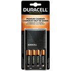 Duracell Chargeur de piles Ion Speed 4000 avec piles rechargeables, 2 x AA et 2 X AAA-Puissance de charge de 4000 mW