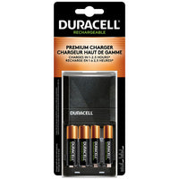 Duracell Chargeur de piles Ion Speed 4000 avec piles rechargeables, 2 x AA et 2 X AAA-Puissance de charge de 4000 mW