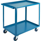 Kleton - Chariots À Tablettes Robustes, 2 Tiers, 24po La X 36po H X 36po P, Capacité 1200 Lb-Capacité 1200 lb