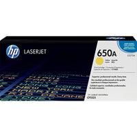 HP 650A (CE272A) Cartouche de toner HP LaserJet jaune d’origine-Couleurs : Jaune