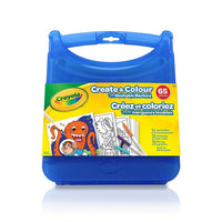 Crayola - Ensemble Créez et coloriez avec des marqueurs-Tout le nécessaire pour dessiner et crayonner avec des marqueurs