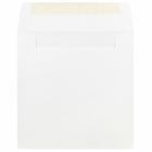 JAM Paper Enveloppes carrées standard à fermeture gommée, 9 x 9 po, blanc, 1000/pqt-Taille : 9 x 9 po