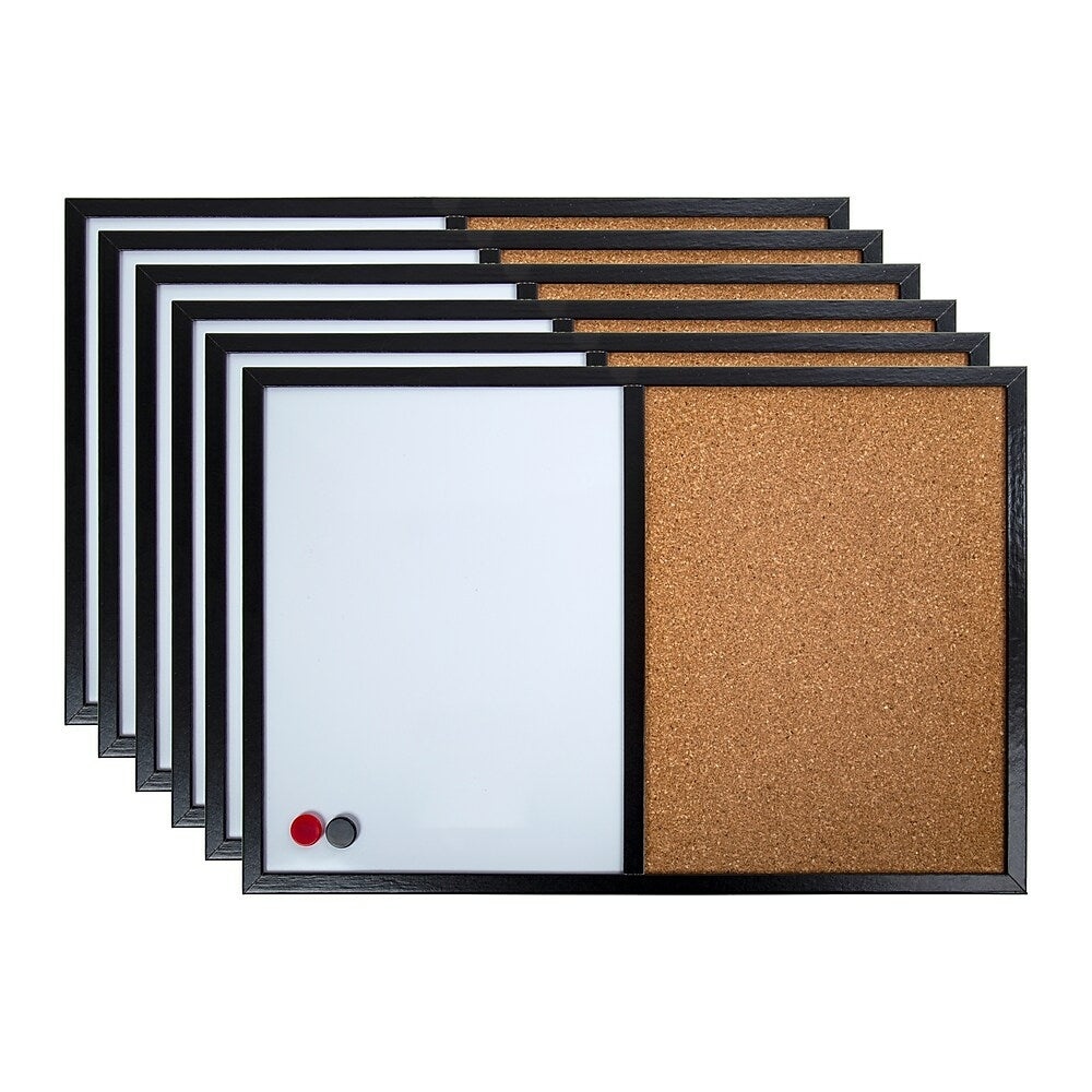 Stock Bureau - BI-SILQUE Tableau liège recyclable cadre finis bois 45x60 cm