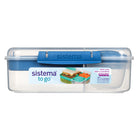 Sistema – Contenant-repas Bento Cube TO GO™, 1,65 l, couleurs variées-Sans Phtalates ni BPA