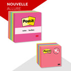 Post-it - Feuillets - collection Peptitude - 3 po x 3 po - 100 feuillets/bloc - 500 feuilles - paquet de 5-9