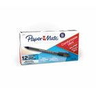 Papermate® - Stylos à bille Comfortmate Ultra, 1,0 mm, noir, paq./12-Technologie d'encre Floating Ball® pour une écriture lisse et épaisse