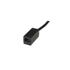 StarTech  Câble adaptateur vidéo DisplayPort vers Mini DisplayPort de 6 po, mâle/femelle-Facile à utiliser et à installer