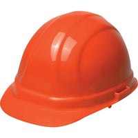 Casque de sécurité, serrage à glissière, orange-1