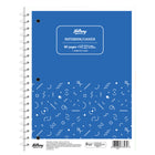 Hilroy - Cahier de notes mode Core+, 10 1/2 po x 8 po, 92 pages, motifs variés-10 1/2 po x 8 po