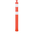 Zenith Safety - Poteaux Délinéateurs De Qualité Supérieure, 42po H, Orange, paquet de 3-Couleur Orange