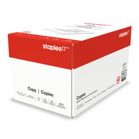 Papier copie de Staples, 20 lb, 8,5 po x 11 po, blanc, 5000 feuilles-8 1/2 po x 11 po