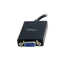 StarTech  Convertisseur adaptateur vidéo Mini DisplayPort vers VGA-Ce convertisseur compact et facile à utiliser rend le port mini DisplayPort rétrocompatible avec un écran VGA ou un projecteur